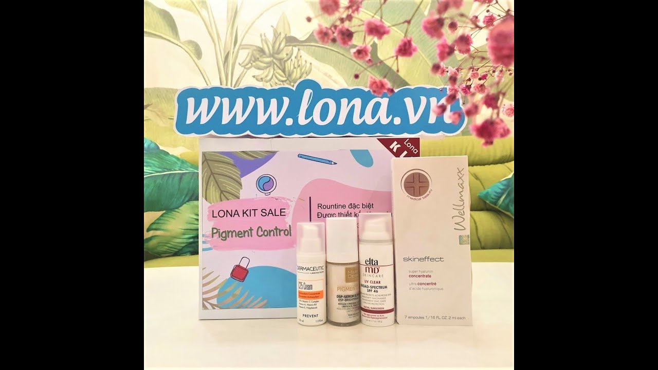 bộ chăm sóc giảm nám và đốm sắc tố Mesoestetic
