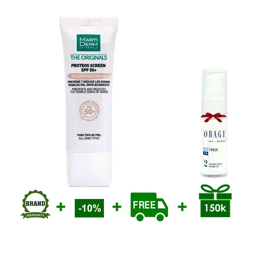 Kem Chống Nắng Color Fluid Cream The Originals chính hãng