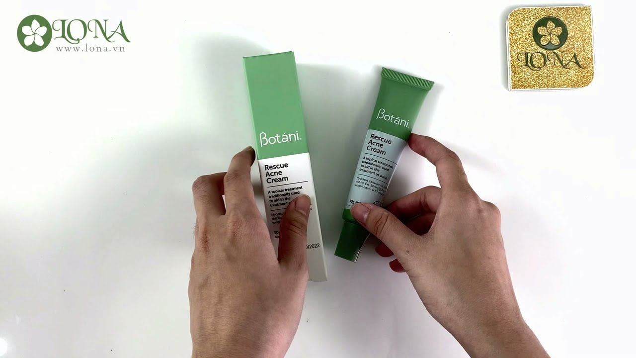 kem dưỡng da hỗ trợ giảm mụn Botani