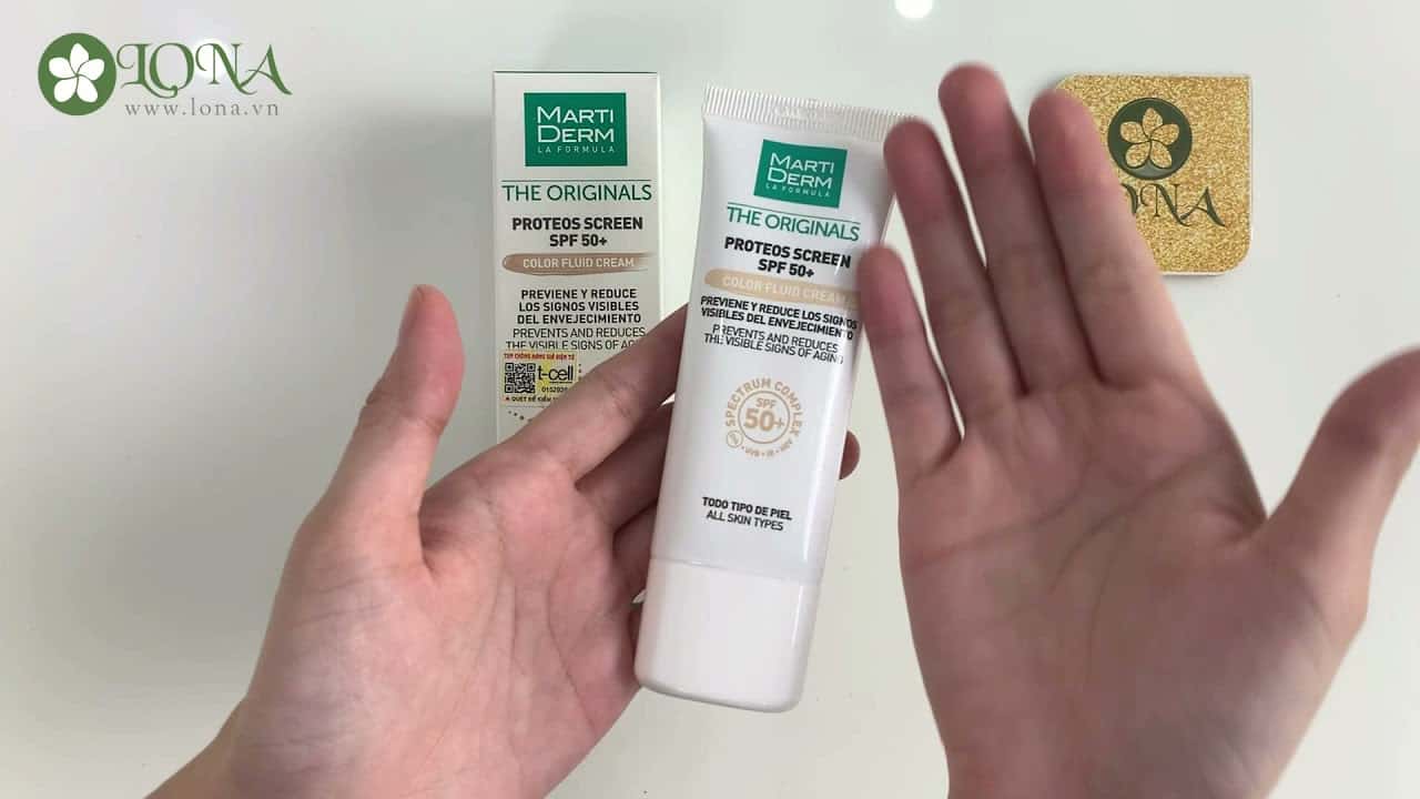 kem chống nắng chứa proteoglycans