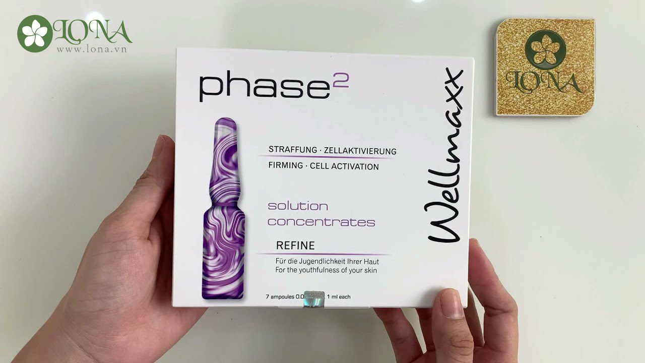 Huyết thanh Phase 2 Concentrate Solution Refine chính hãng