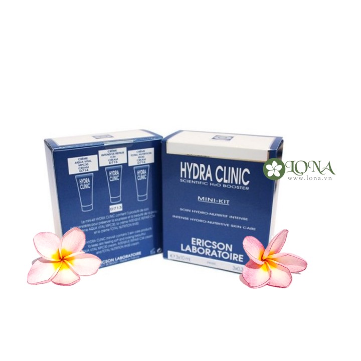  Bộ Sản Phẩm Ericson Hydra Clinic 