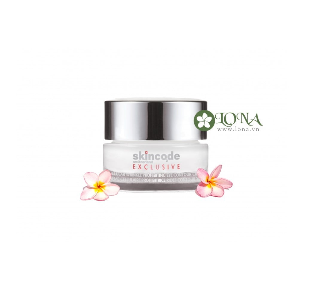 Kem dưỡng Cellular Wrinkle Prohibiting Eye Contour SKINCODE - thông tin nhận diện