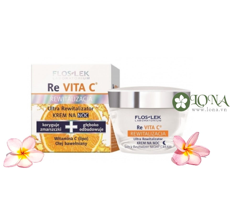 Kem Floslek Re Vita C Night Cream 
