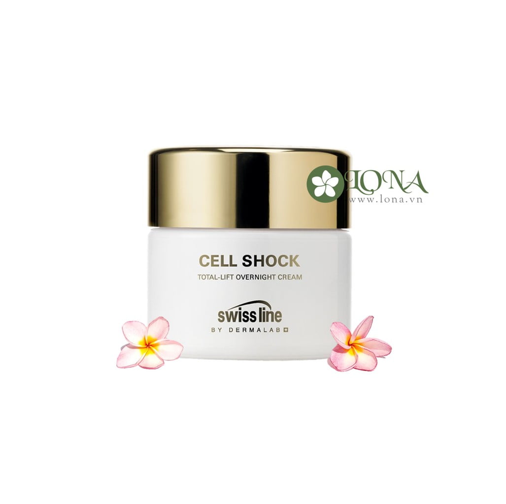 Hình ảnh này cho thấy swissline với Swissline Cream CS Total Lift Overnight, một mỹ phẩm Thụy Sĩ đột phá về chăm sóc da cao cấp, tích hợp sản phẩm chống lão hóa mạnh mẽ cùng kem dưỡng Swissline mang lại sự phục hồi tự nhiên cho làn da qua đêm.