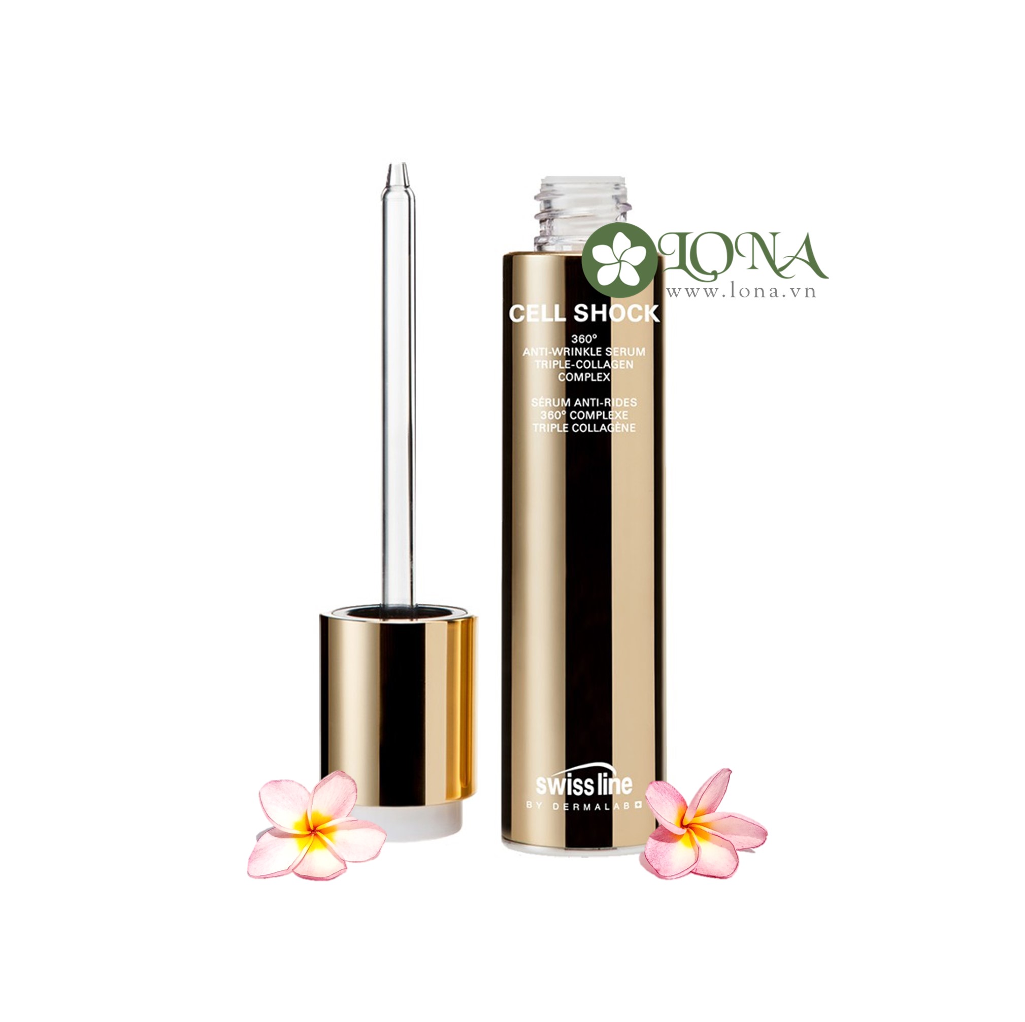  Serum Swissline CS 3600 Anti Wrinkle Eye Zone Serum Tripple Collagen Infusion