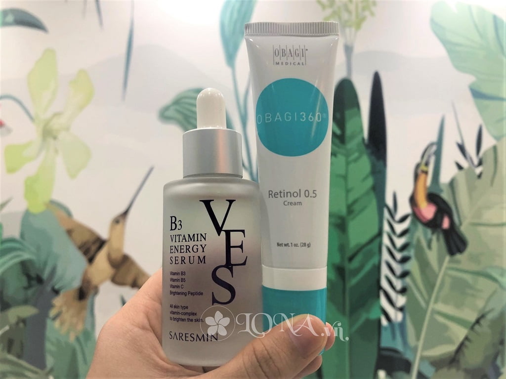 Kết hợp Retinol và B5 phục hồi làn da treatment hiệu quả