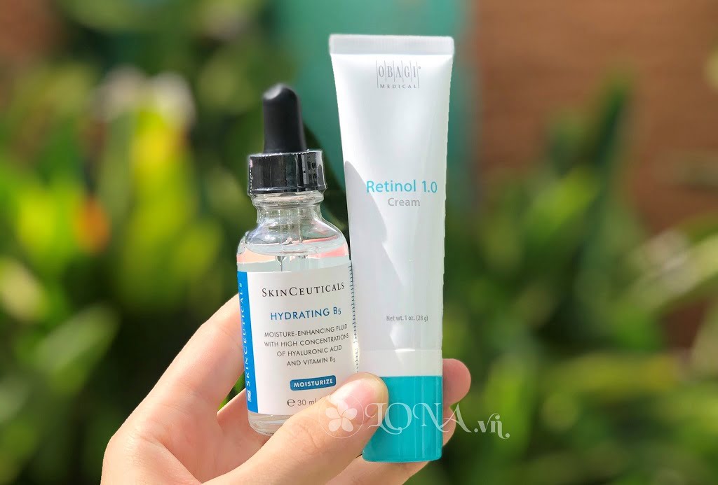 Kết hợp Retinol và B5 trong routine điều trị da với hoạt chất là xu hướng