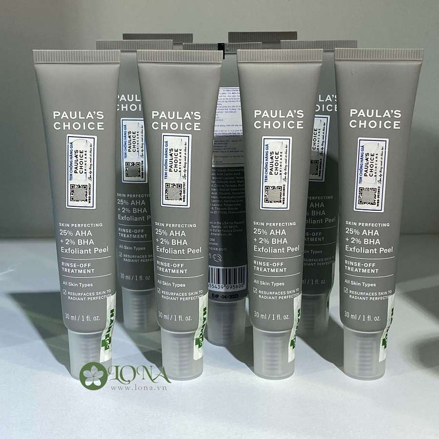 AHA Paula's Choice 25% + 2% BHA exfoliant peel Paula's Choice