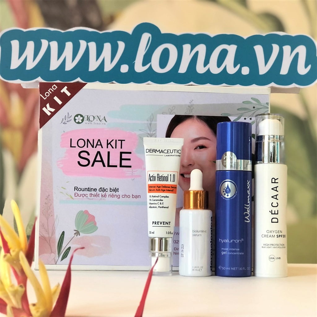 Kết hợp Retinol và Vitamin C, B5, B9, HA, AHA, BHA, Niacinamide| Tháng 5 / 2025