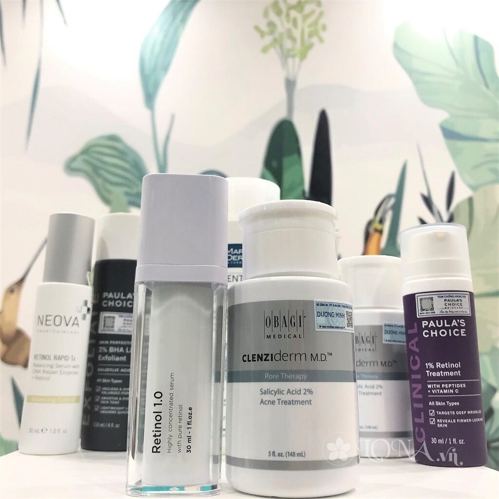 Kết hợp BHA và Retinol