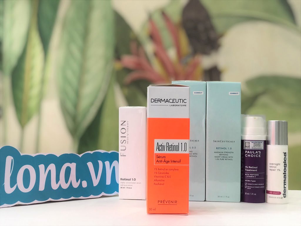 kết hợp Retinol và AHA