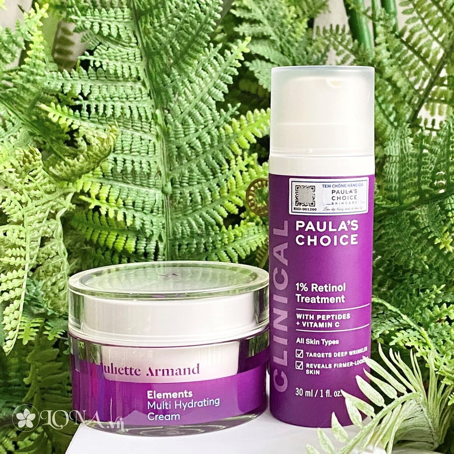 Kết hợp Retinol và Ceramide
