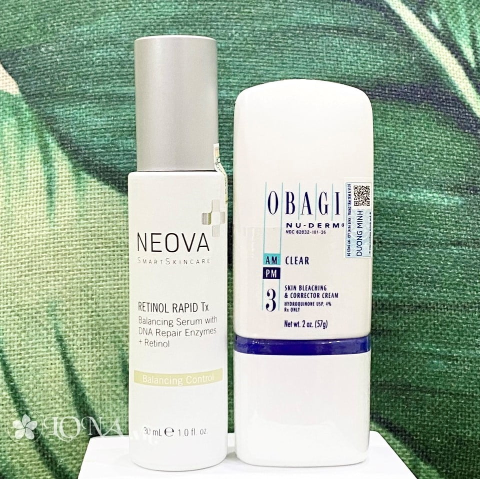 kết hợp Retinol và Hydroquinone