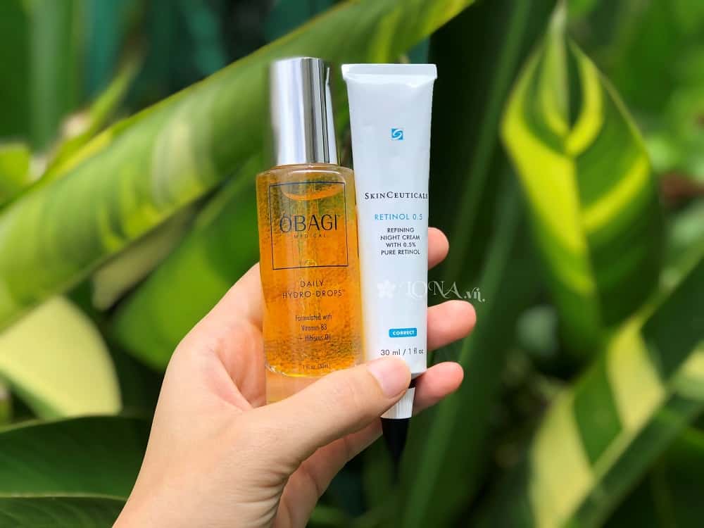 kết hợp Niacinamide và Retinol
