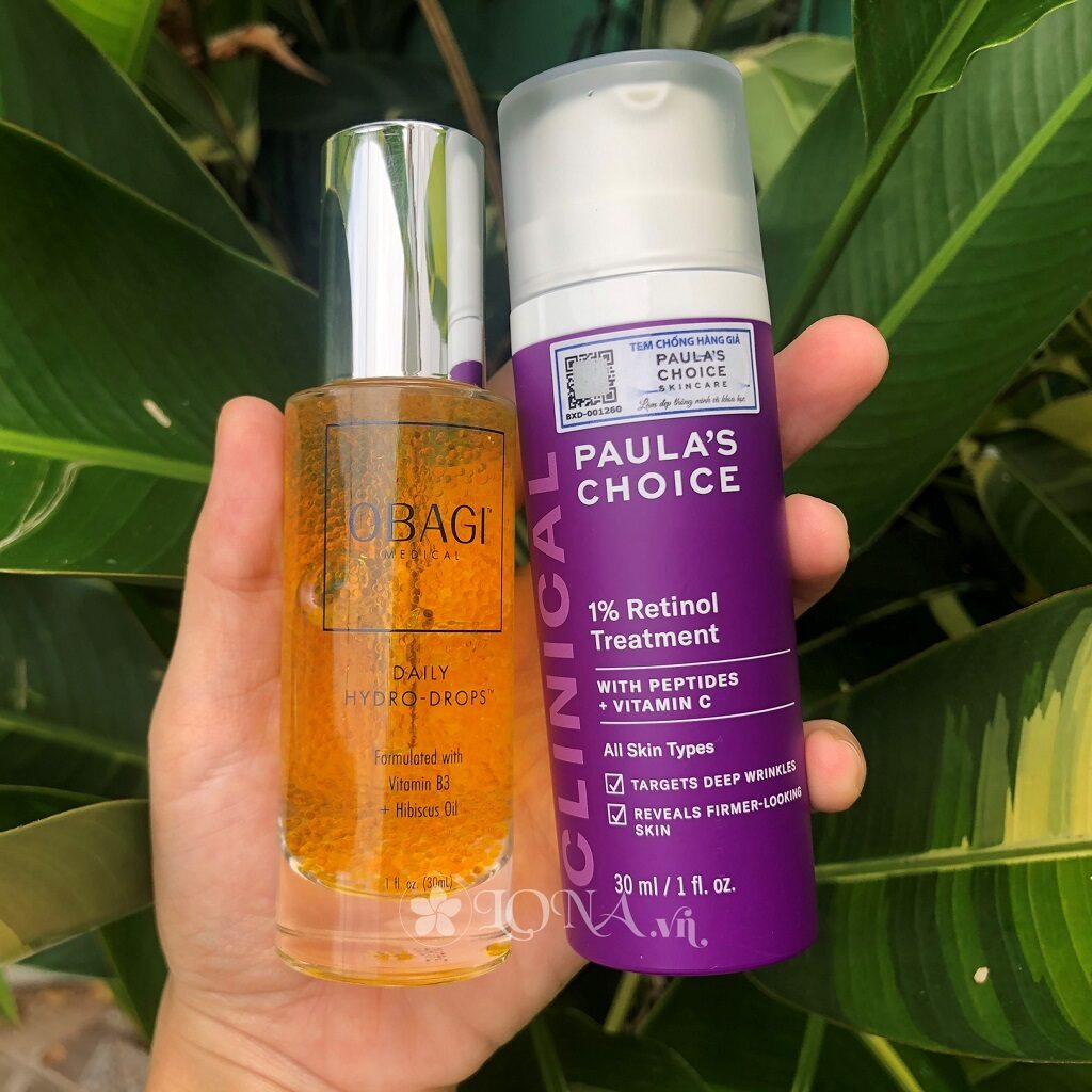  Kết hợp Retinol và Niacinamide,  Kết hợp Retinol và B3