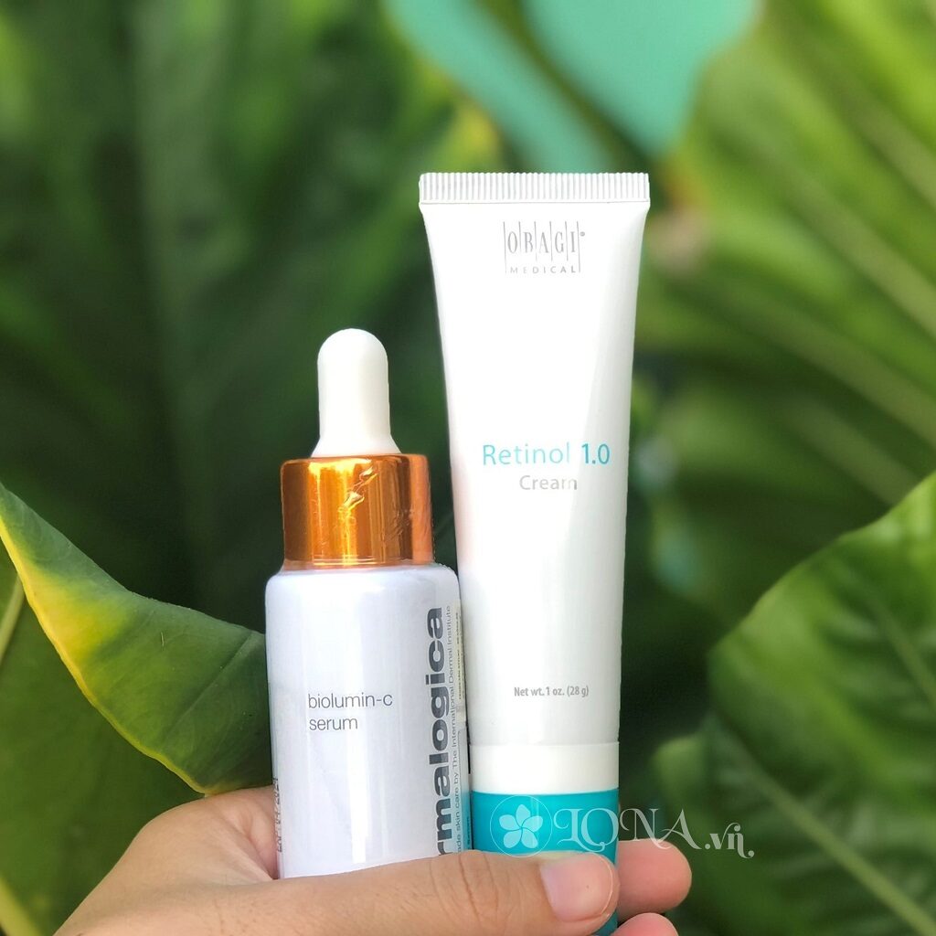 Kết hợp Retinol và Vitamin C
