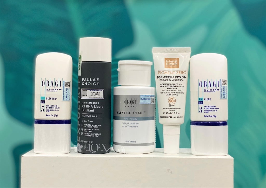 Kết hợp BHA và Hydroquinone trị NÁM? Lựa chọn PHÁ CÁCH hay MẠO HIỂM?