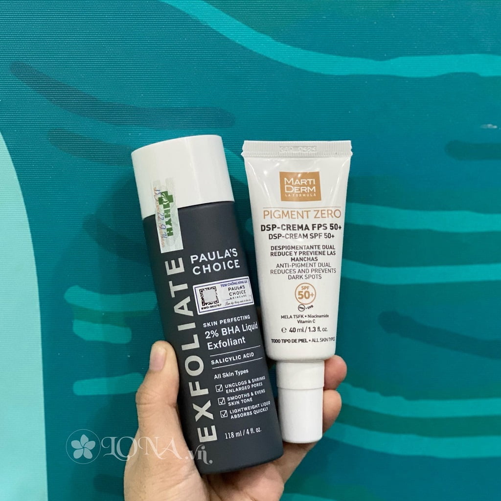 Kết hợp Hydroquinone và BHA