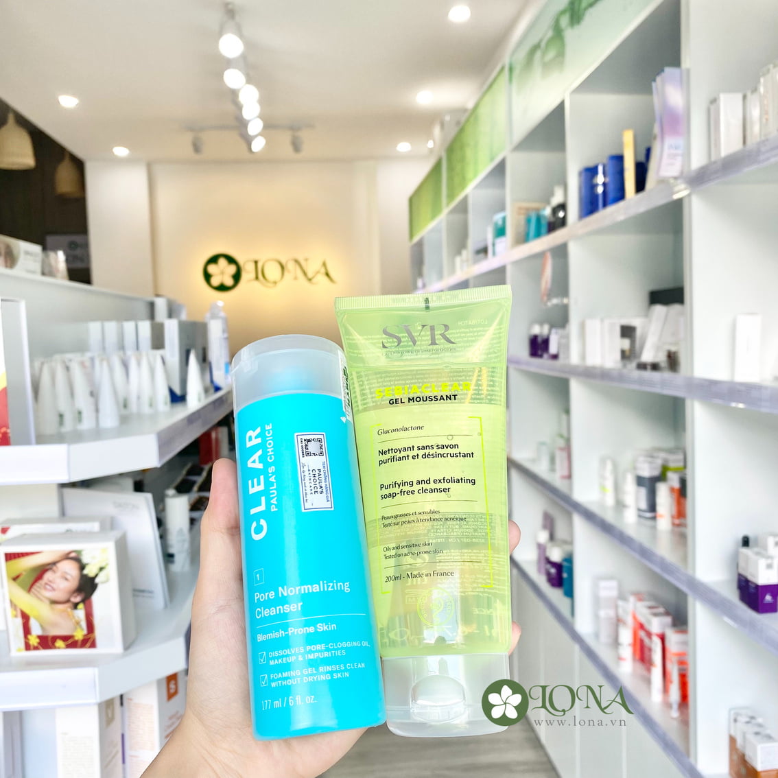 gel chăm sóc da chứa glycerin