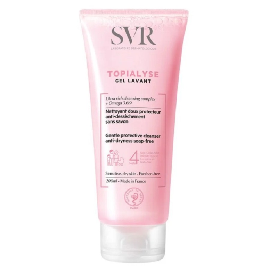 Gel không chứa xà phòng Topialyse Gel Lavant 200ml