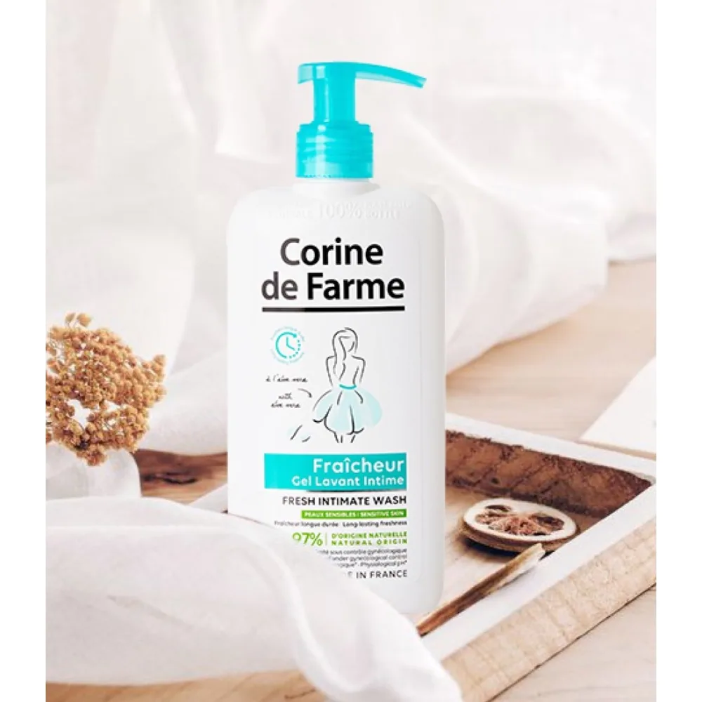 gel chăm sóc da làm sạch da dịu nhẹ Corine de Farme