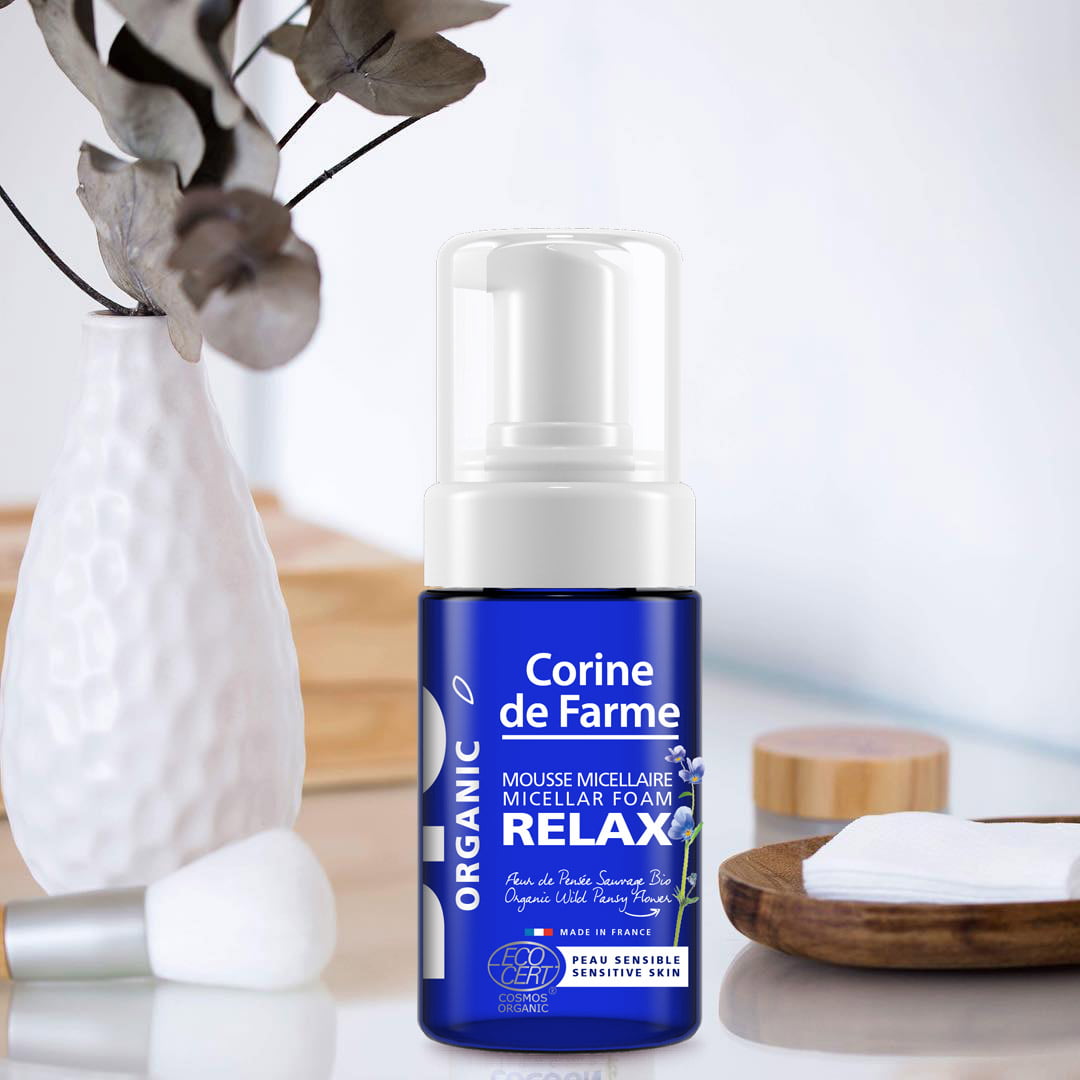 Sữa rửa mặt Organic Micellaire Foam Relax chính hãng