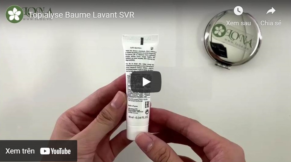 Sữa Tắm Topialyse Baume Lavant chính hãng