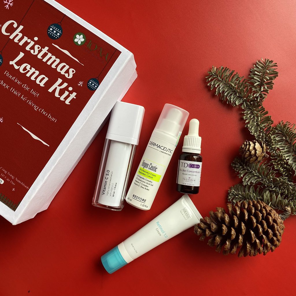 LONA KIT - Dưỡng trắng ngăn ngừa lão hoá chính hãng