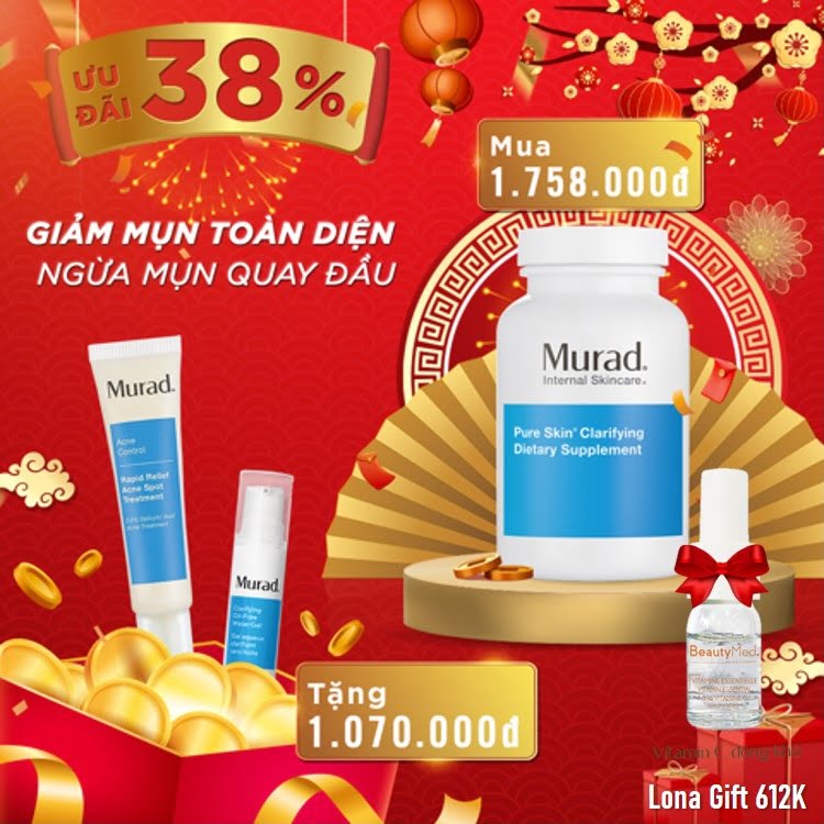 Pure Skin Clarifying Dietary Supplement chính hãng