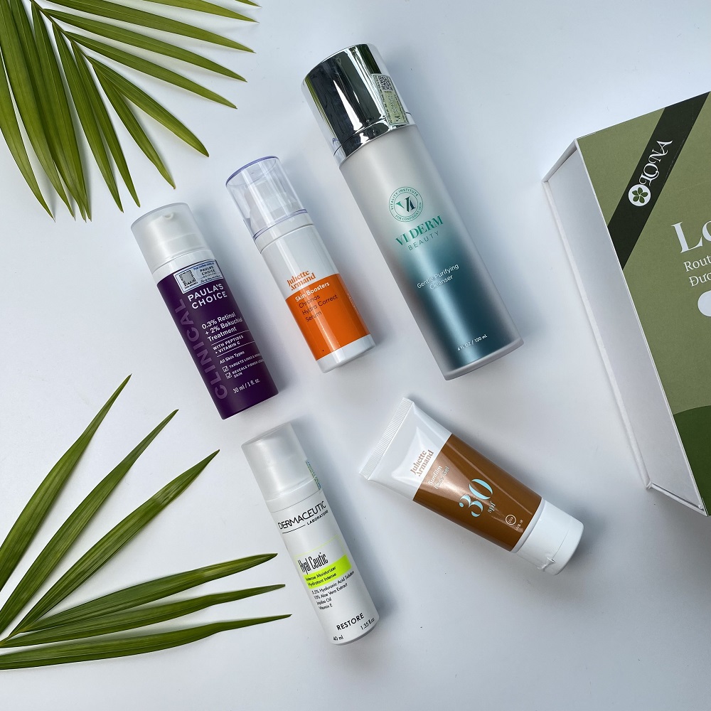 bộ chăm sóc chống lão hóa và giảm nếp nhăn Paula's Choice