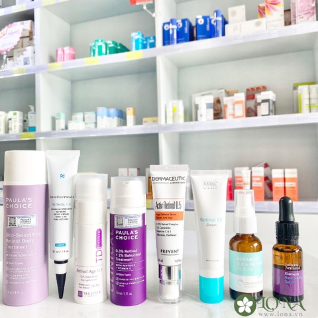 Hành trình dùng retinol