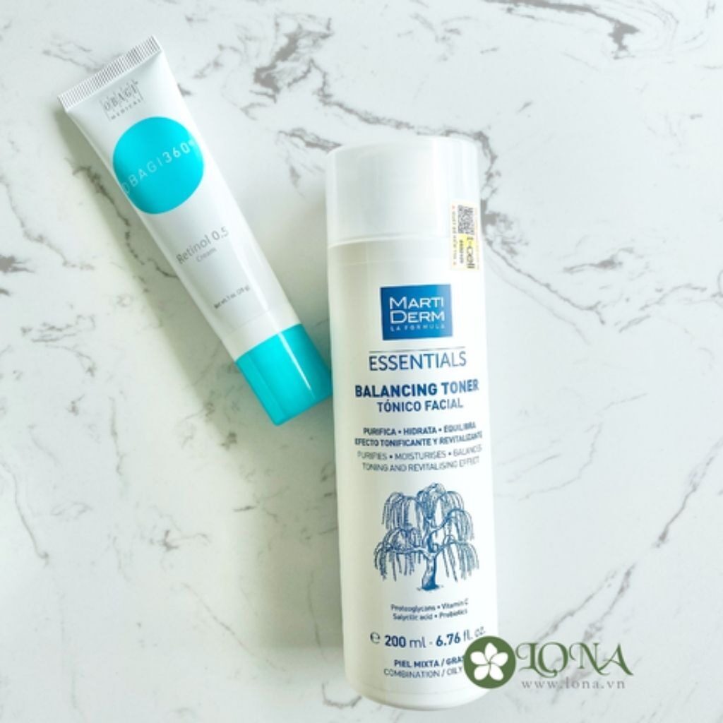 Retinol Obagi và BHA Martiderm