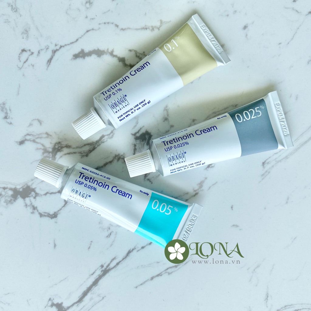 tretinoin kết hợp với kem dưỡng nào