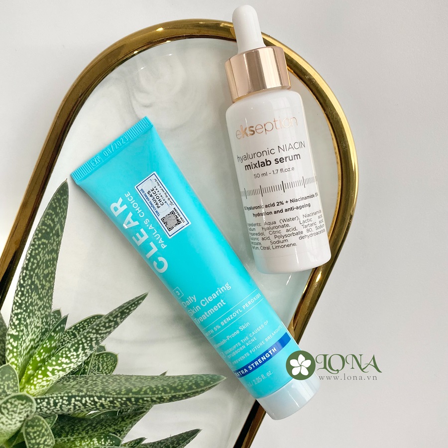 Kết hợp Benzoyl Peroxide và Niacinamide update Tháng Năm /2024