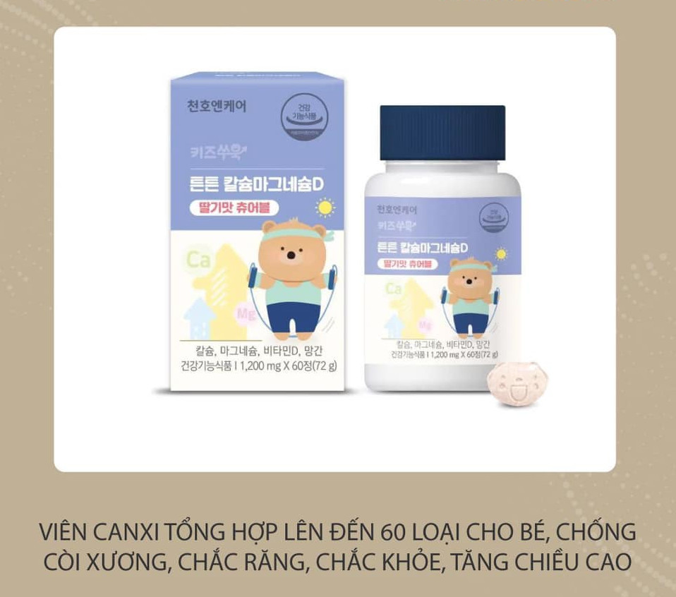 Viên Canxi Tổng Hợp Chunho Ncare