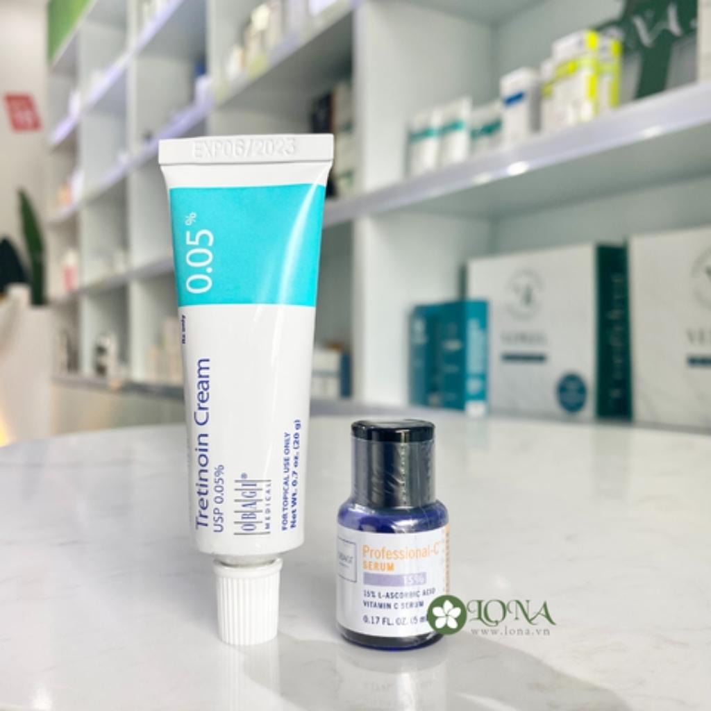 Professiona C Obagi  và Tretinoin Obagi
