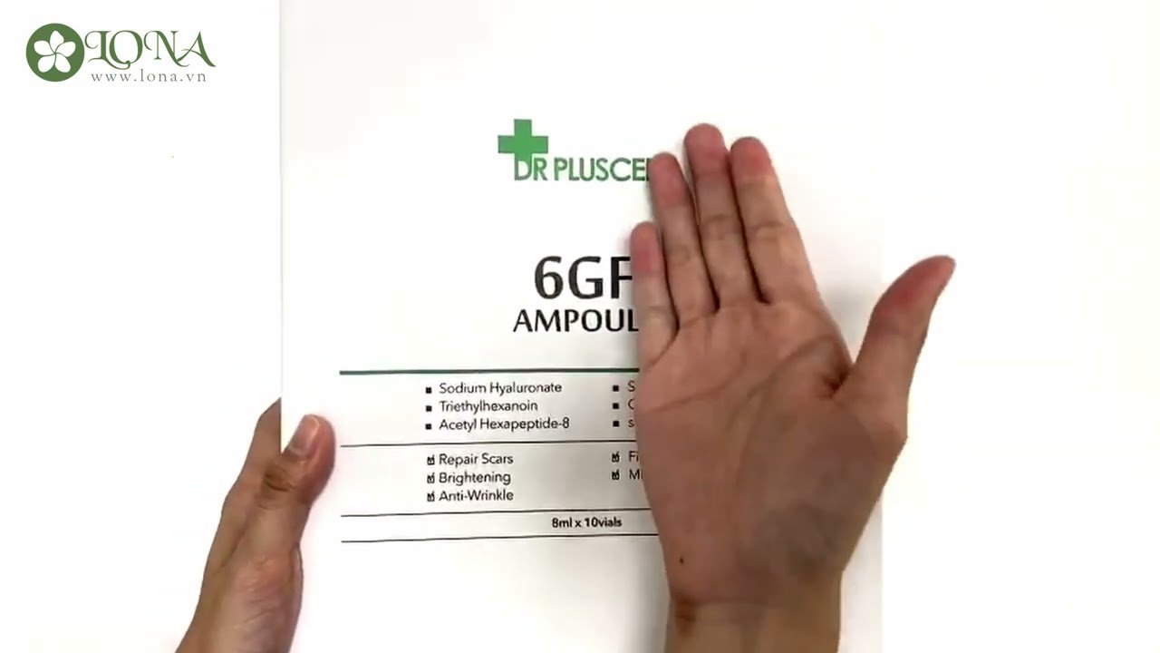 Ampoule Dr PlusCell 6GF Exosome - hình ảnh tham khảo