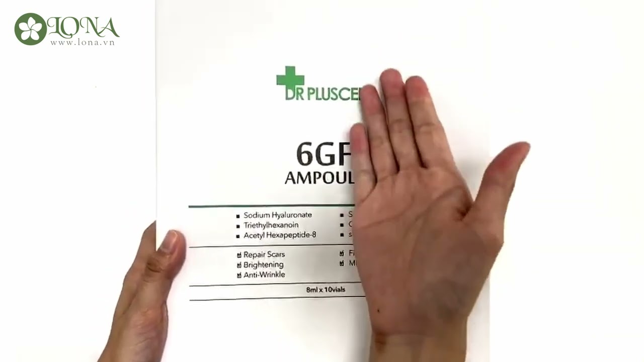 Tế bào gốc 6GF Exosome Ampoule DR PLUSCELL - hình ảnh cuối bài
