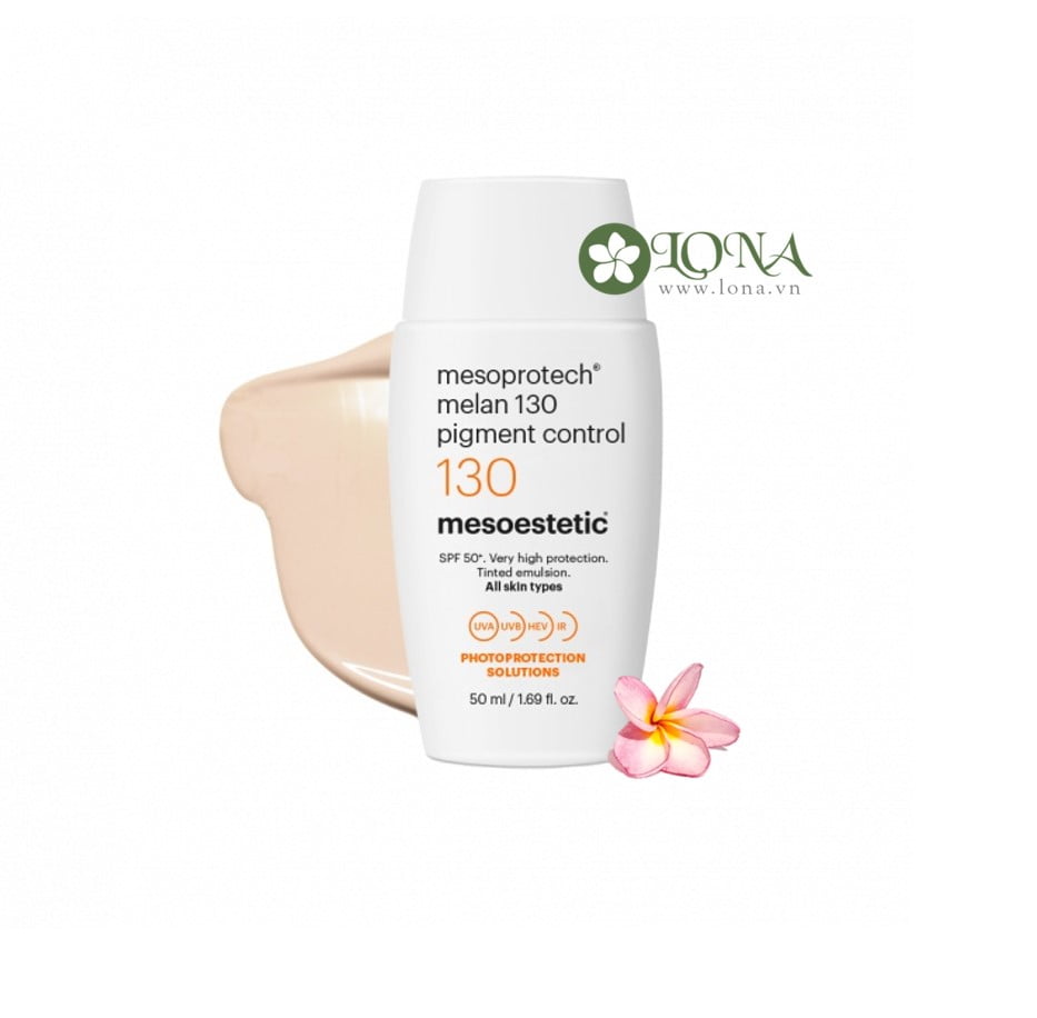 kem chống nắng bảo vệ da trước tia UV Mesoestetic