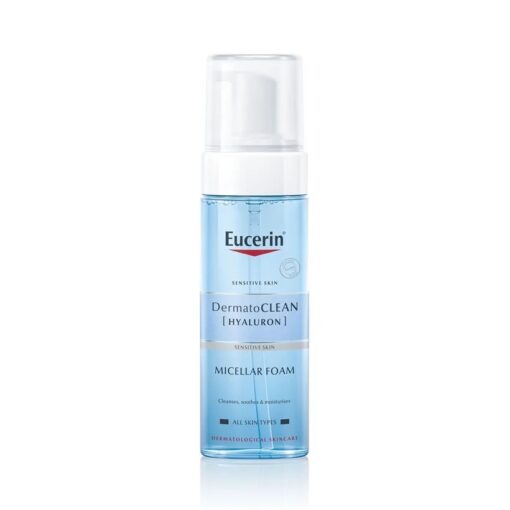 Tẩy Trang Eucerin Dermato Clean Hyaluron Micellar Foam