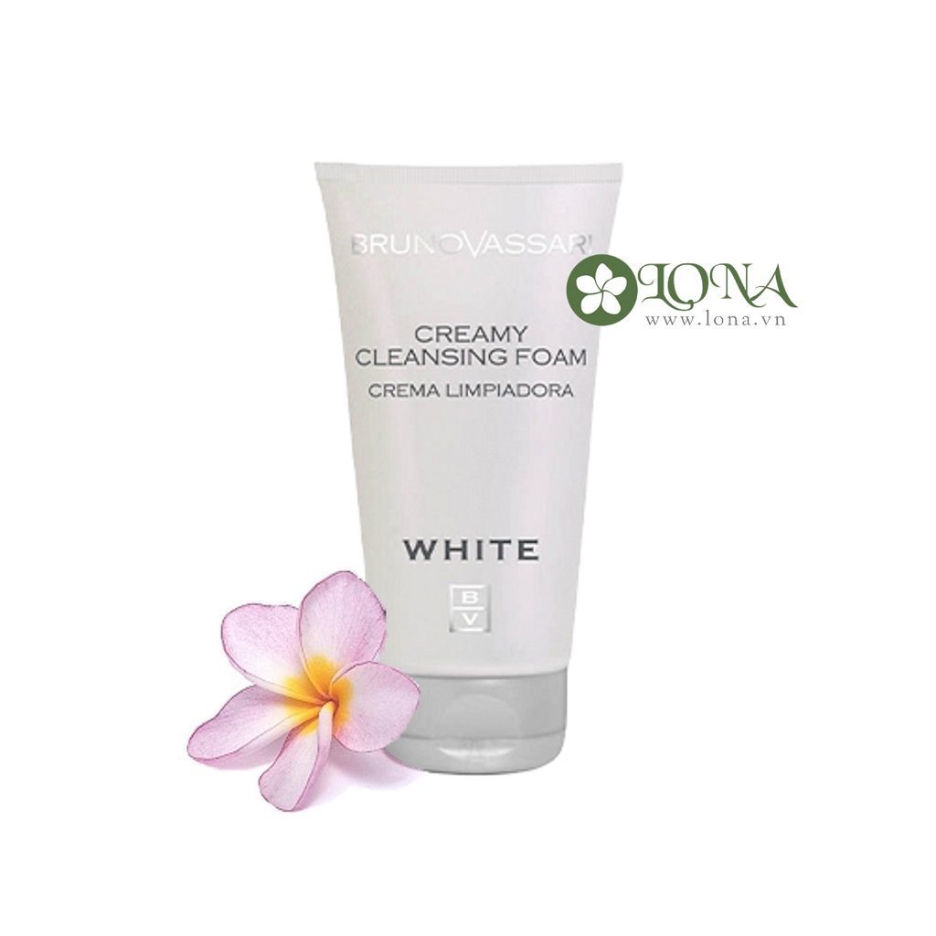 Sữa rửa mặt Bruno Vassari White Creamy Cleansing Foaming