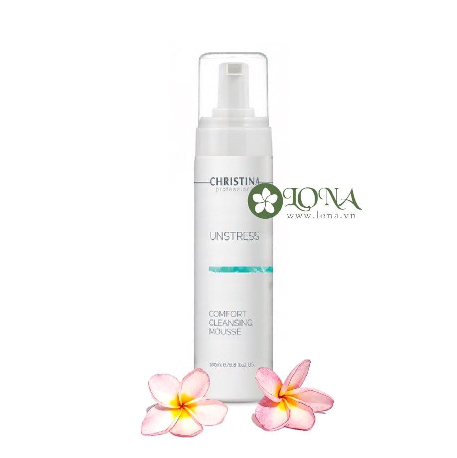 christina unstress comfort cleansing mousse  