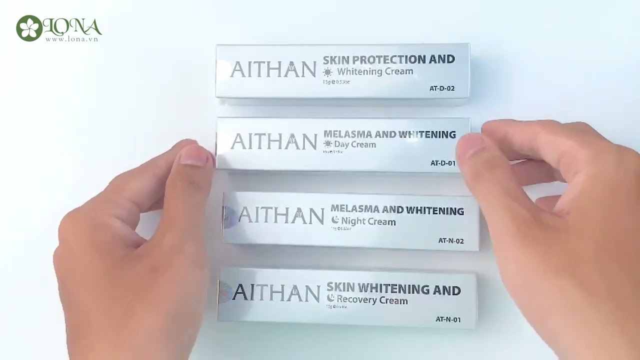 sản phẩm chăm sóc giảm nám và đốm sắc tố Aithan