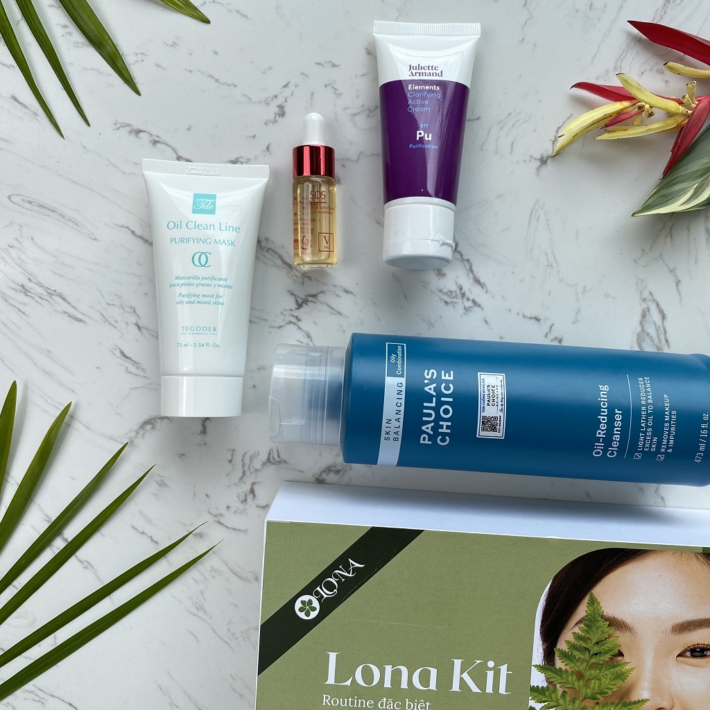Lona Kit 14 Acne Control giảm mụn kiểm soát chính hãng