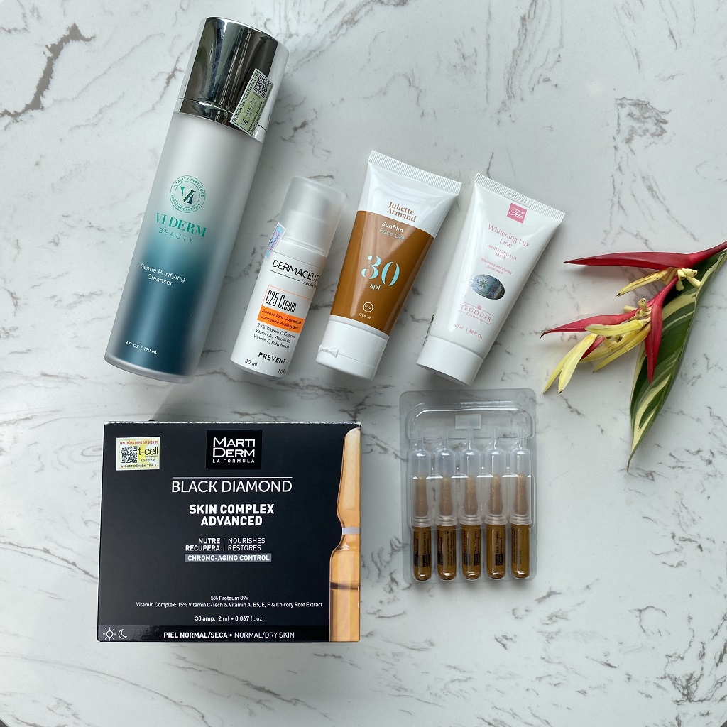 bộ chăm sóc Dermaceutic chính hãng