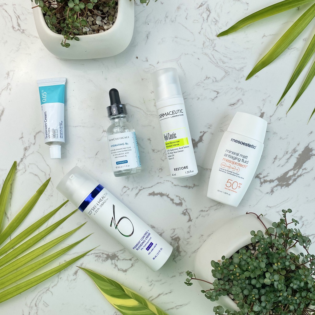 routine cho da Anti Pigment chăm da đều màu chính hãng