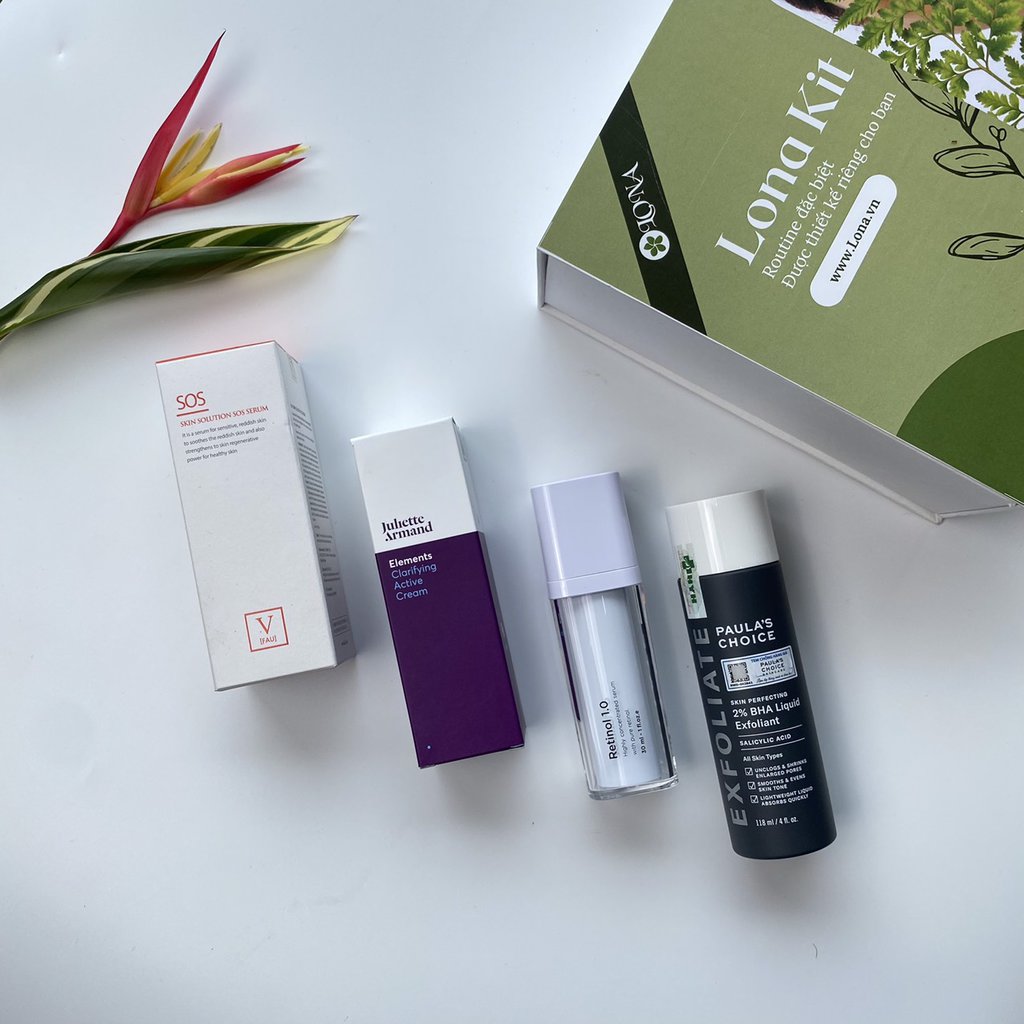 retinol thu nhỏ lỗ chân lông