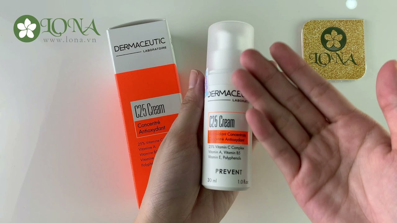 kem dưỡng da chứa vitamin c