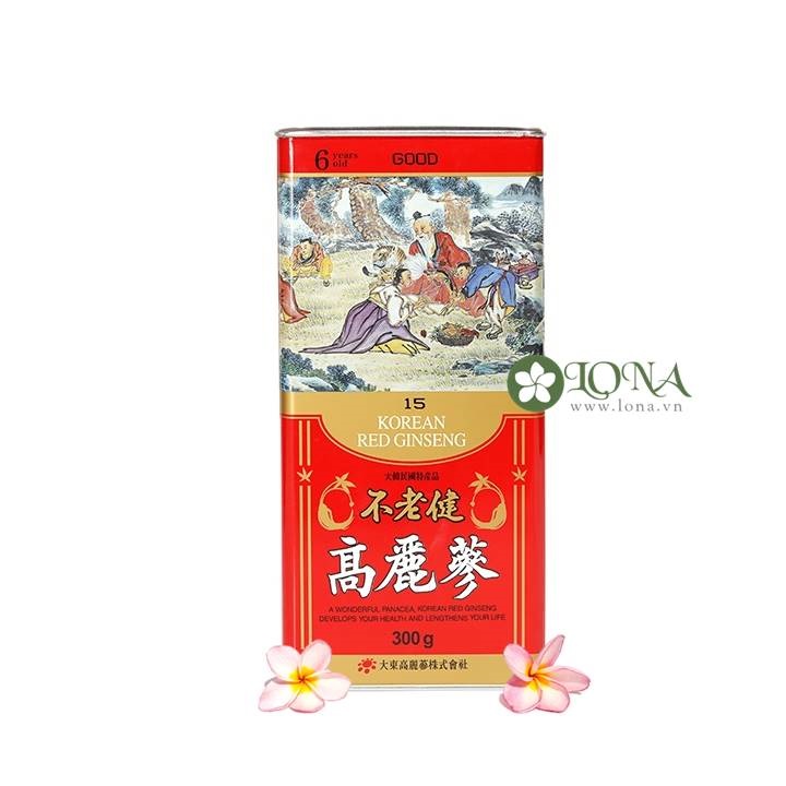 Daedong Hồng sâm củ khô Good 300gram 